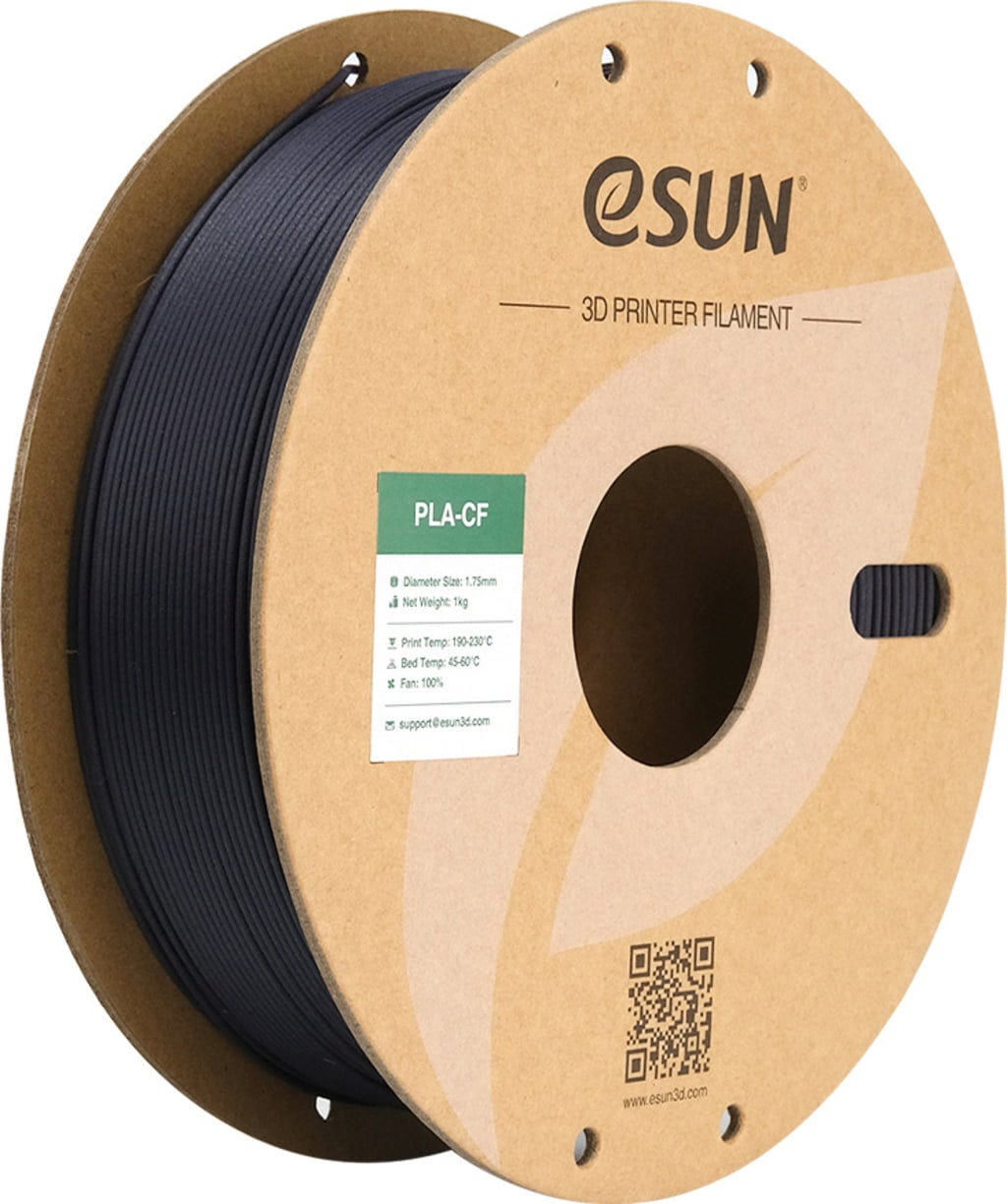 eSUN  PLA-CF Purple, 1,75 mm / 1000 g    PLA-Filament mit Kohlenstofffasern verstärkt