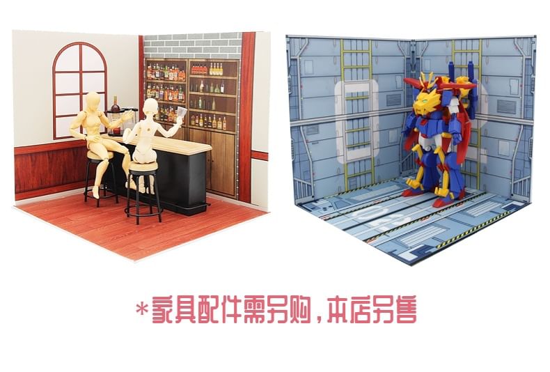 Ffeluro - Beach Action Figure Scene Display - Schaal 1/12