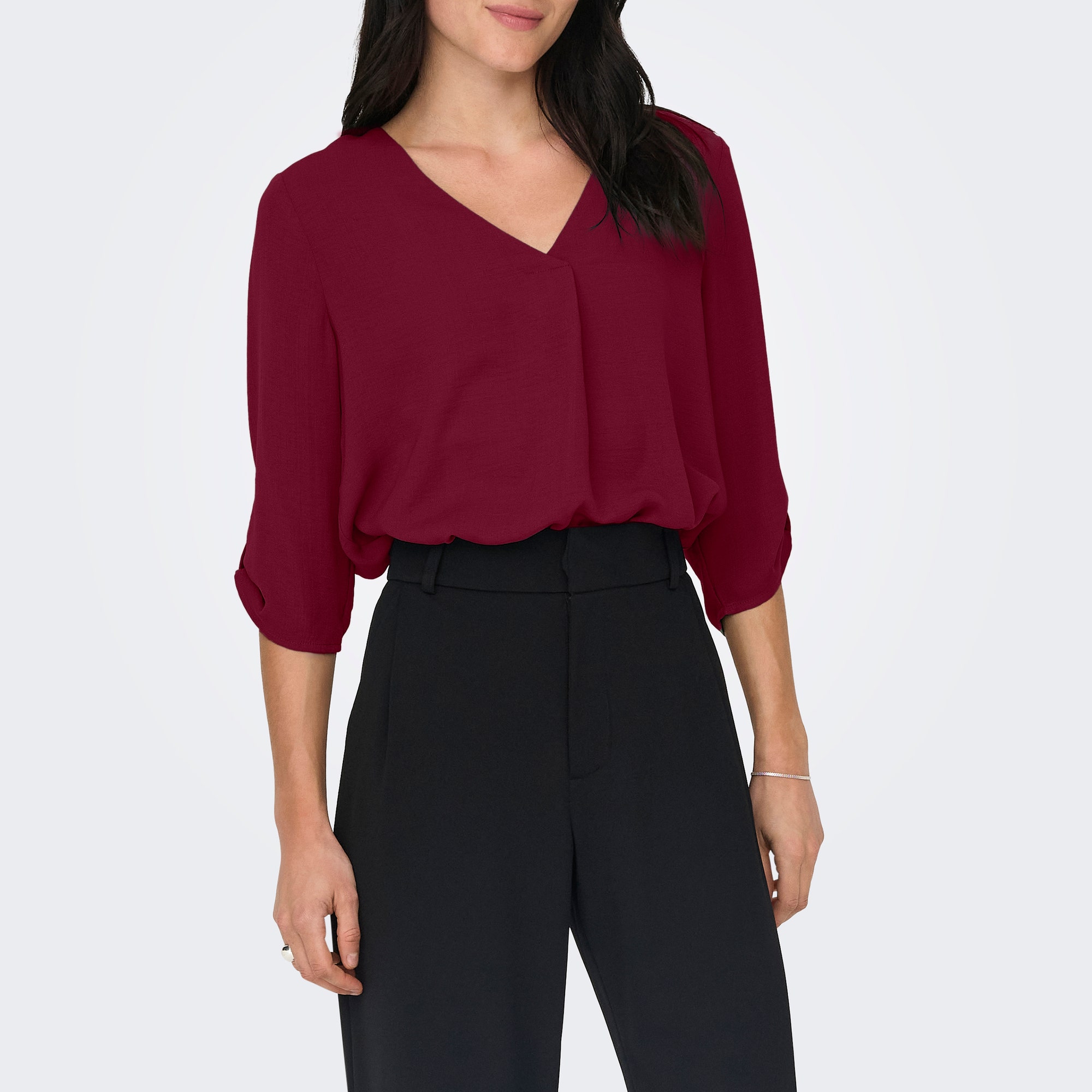 Blouse Femme bordeaux