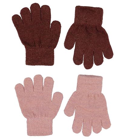 CeLaVi Handschuhe - Wolle/Polyester - 2er-Pack - Fudge Glitzer