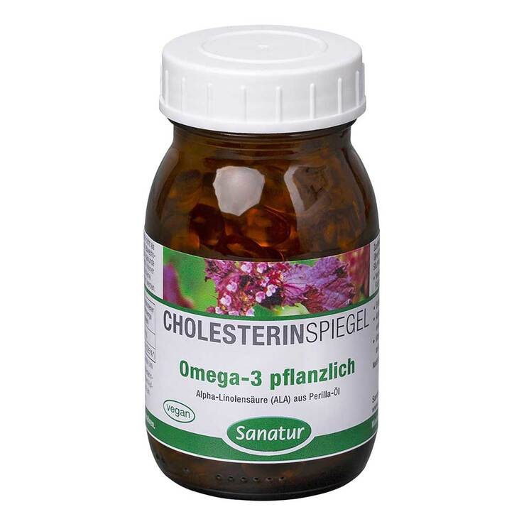 Omega 3 Fettsäuren 100% pflanzlich Kapseln, 120 St