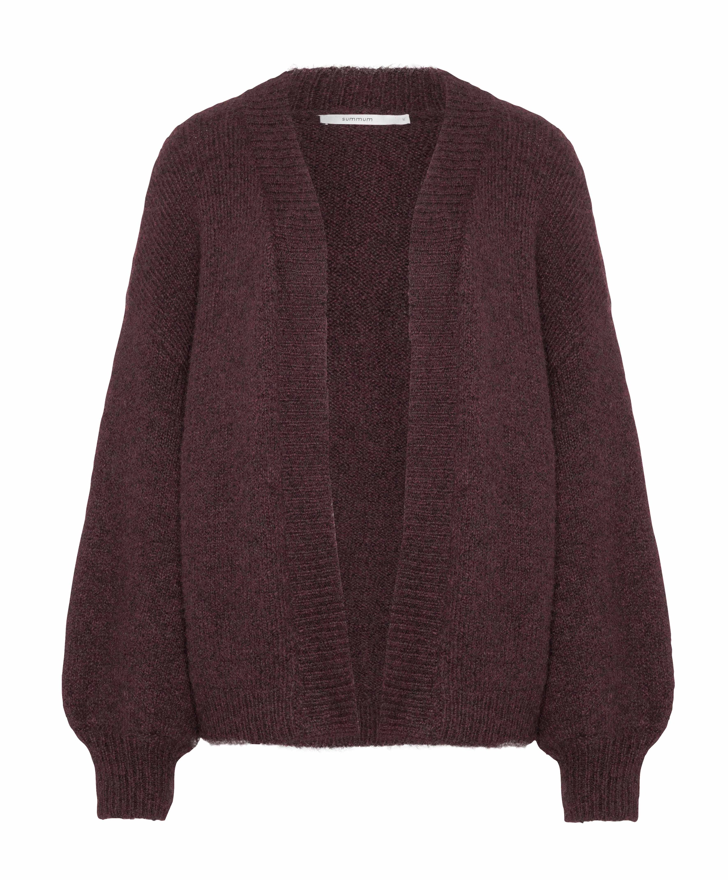 Summum Woman Dames vest bordeaux