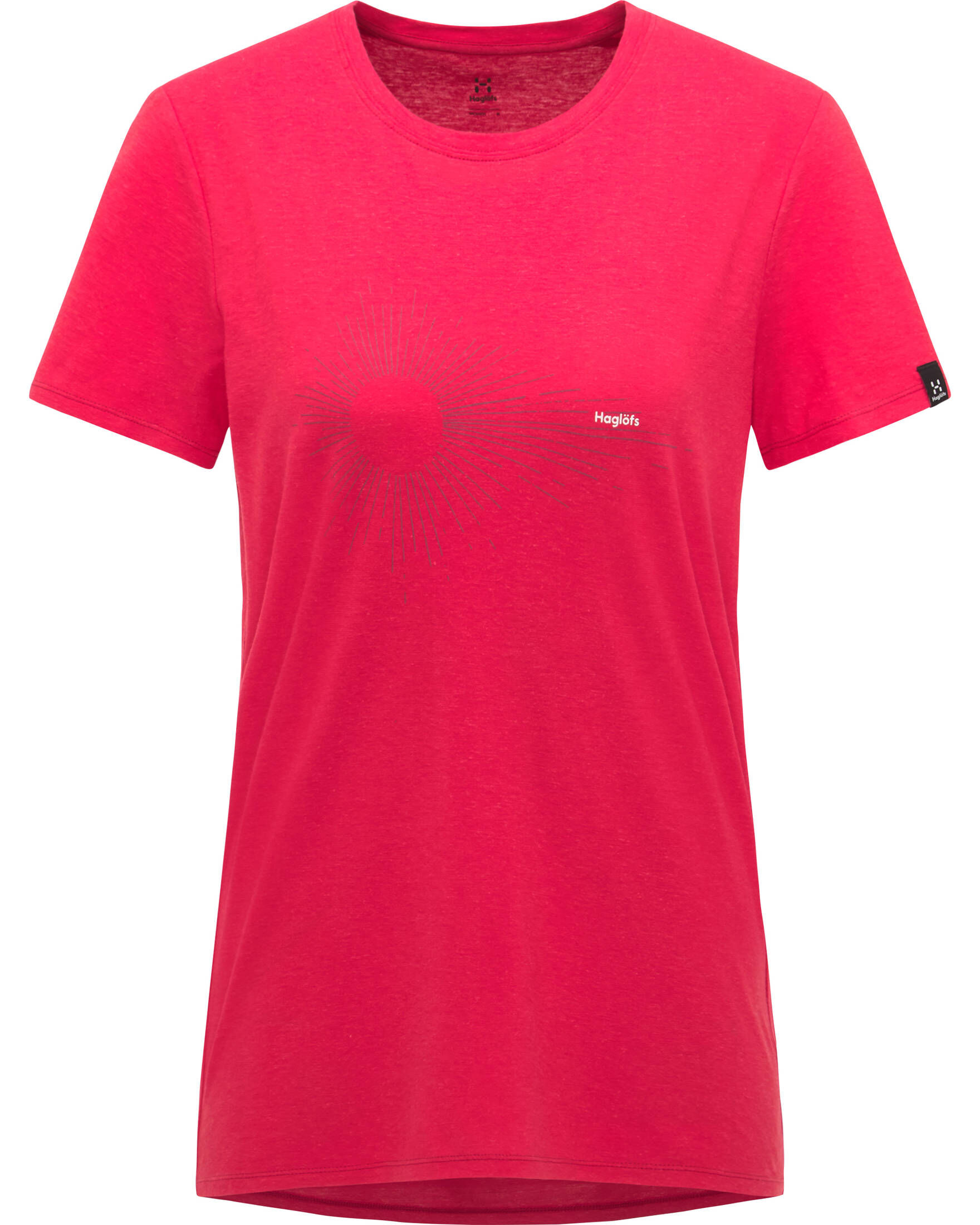 Haglöfs| Damen Funktionsshirt Träd Tee Print