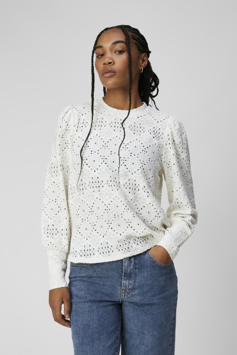 Object witte dames t-shirt