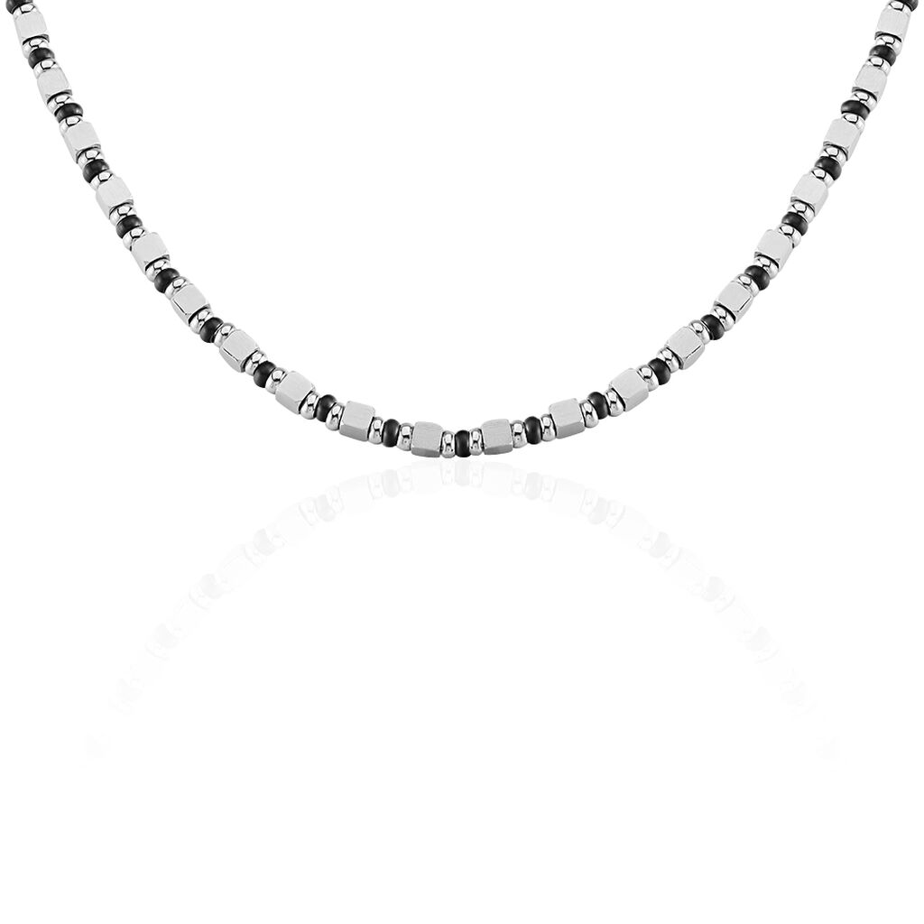 Collier Ephrem Acier Bicolore