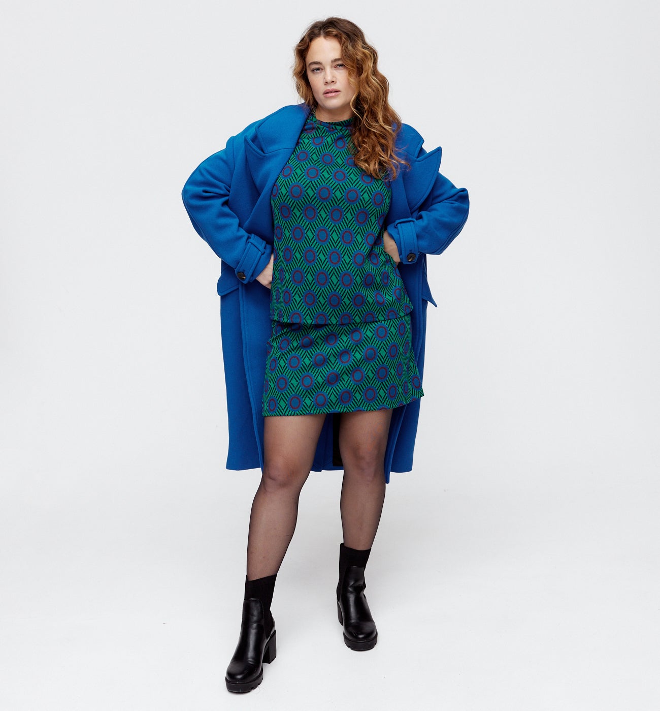 Top manches courtes Femme - Imprimé vert