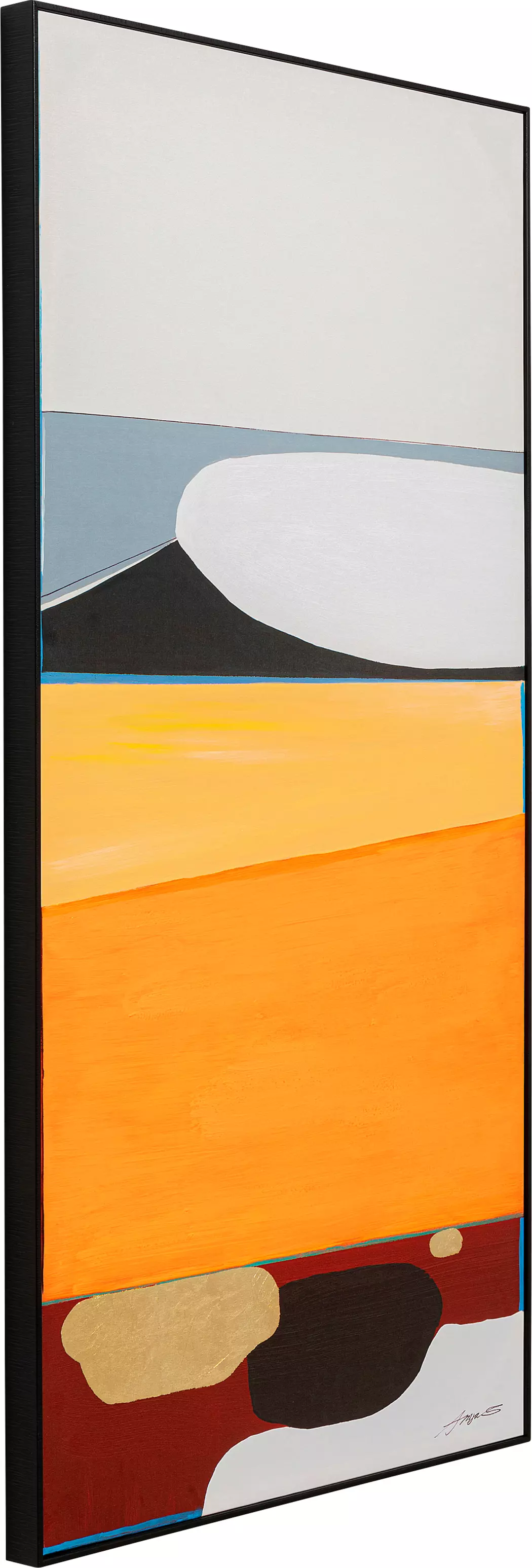Wandbild 73 x 143 cm Abstract