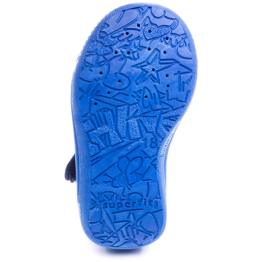 superfit Hausschuh Bully blau