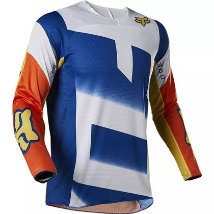 Maillot cross Fox 360 RKANE - ORANGE BLUE 2023 - Orange / Bleu