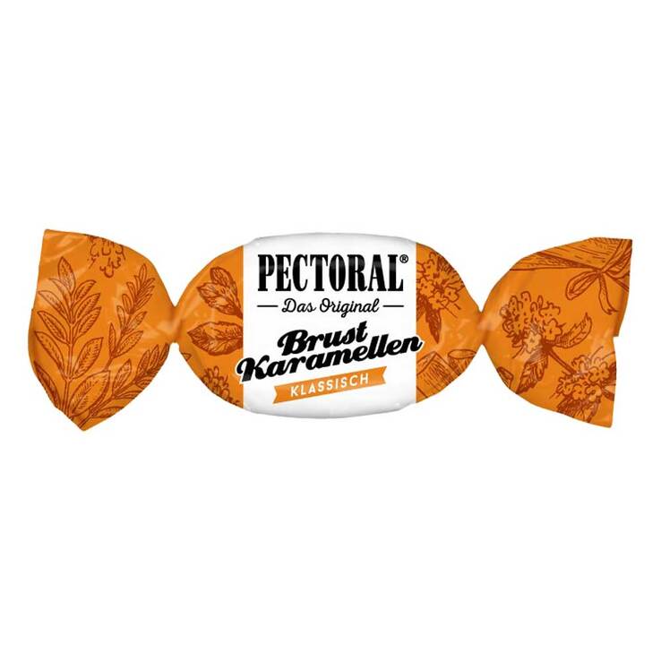 Pectoral Brustkaramellen Beutel, 75 g