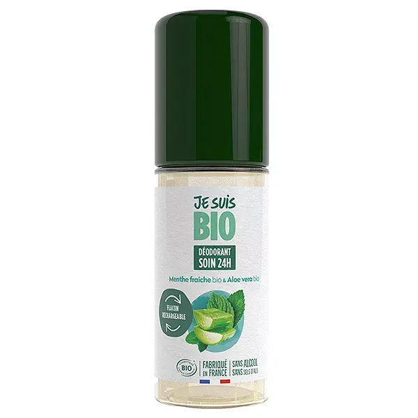 Je Suis Bio Desodorantes Roll-On 24h Menta e Aloe Vera 50ml