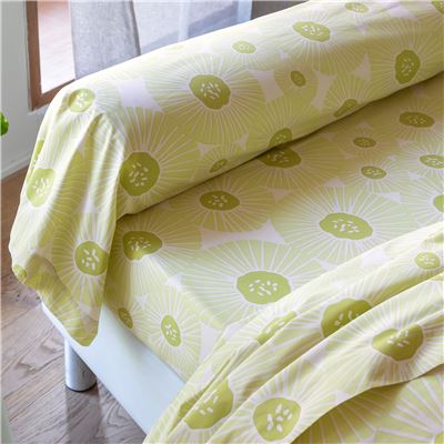 Linge de lit imprimé fleurs - BECQUET CRÉATION