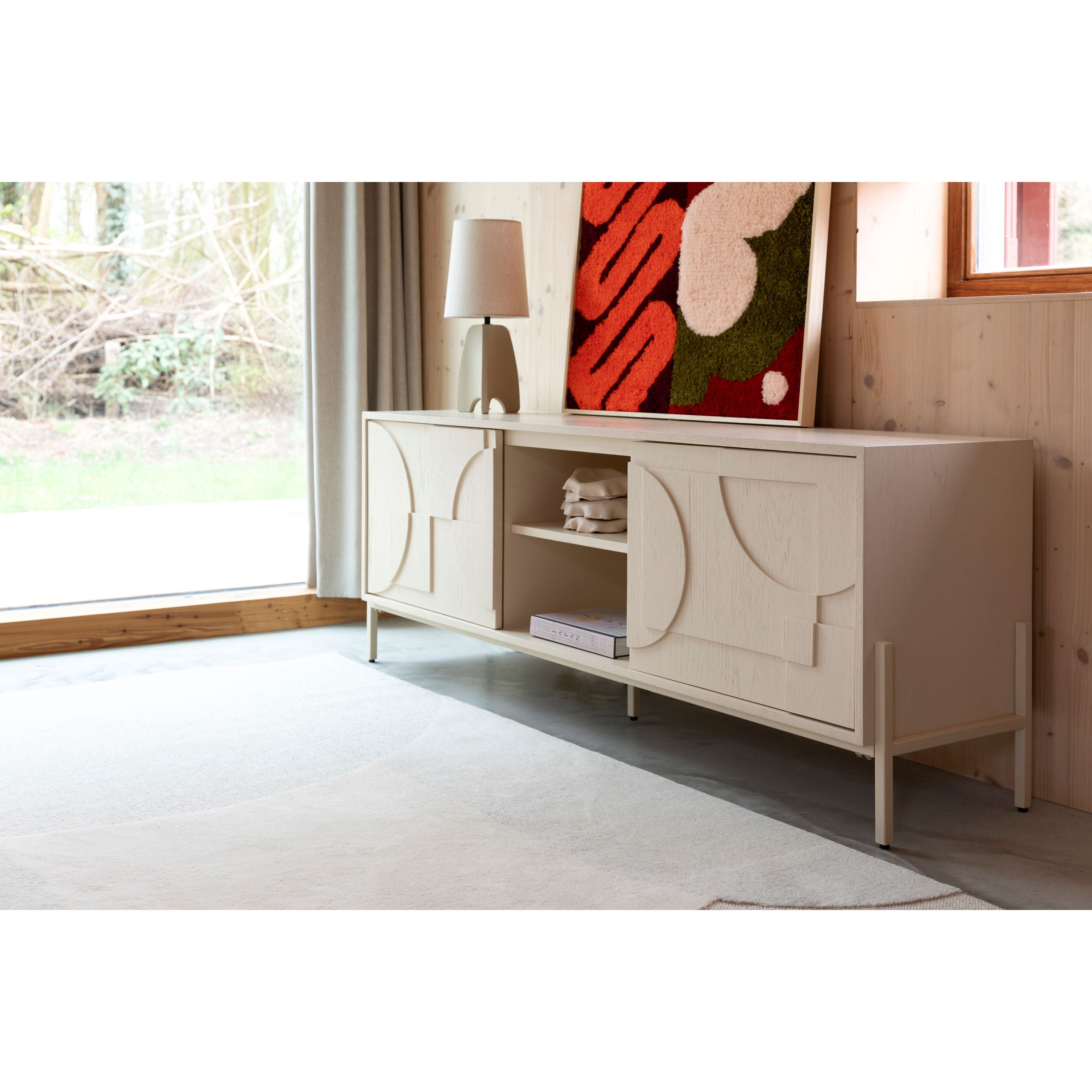 Zuiver Sideboard Faces - Beige