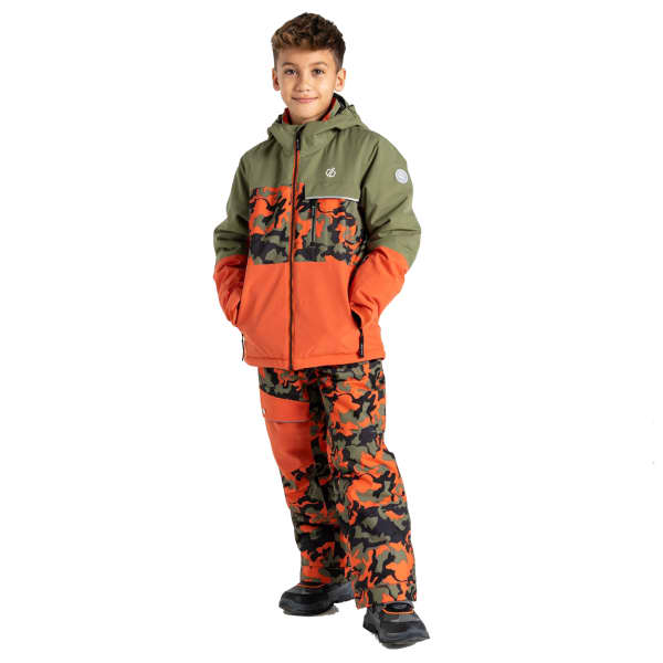 Veste de ski DARE 2B TRAVERSE II JKT ORANGE RUST/ORANGE RUST CAMO PRINT