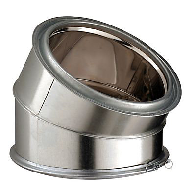 Elément de coude 30° Ø200 mm Poujoulat