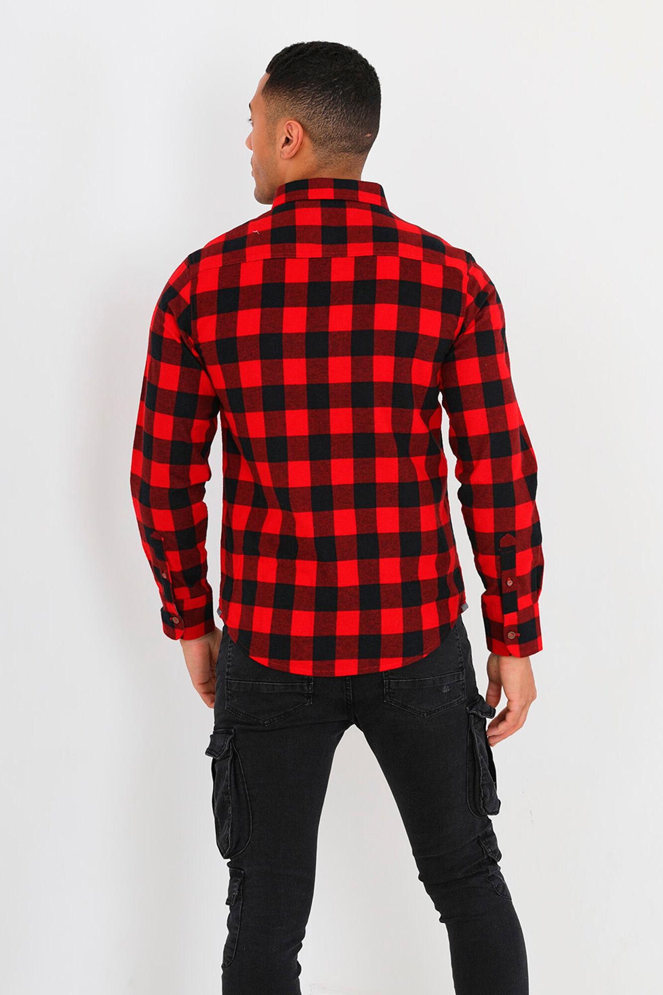 Camisa de flanela xadrez