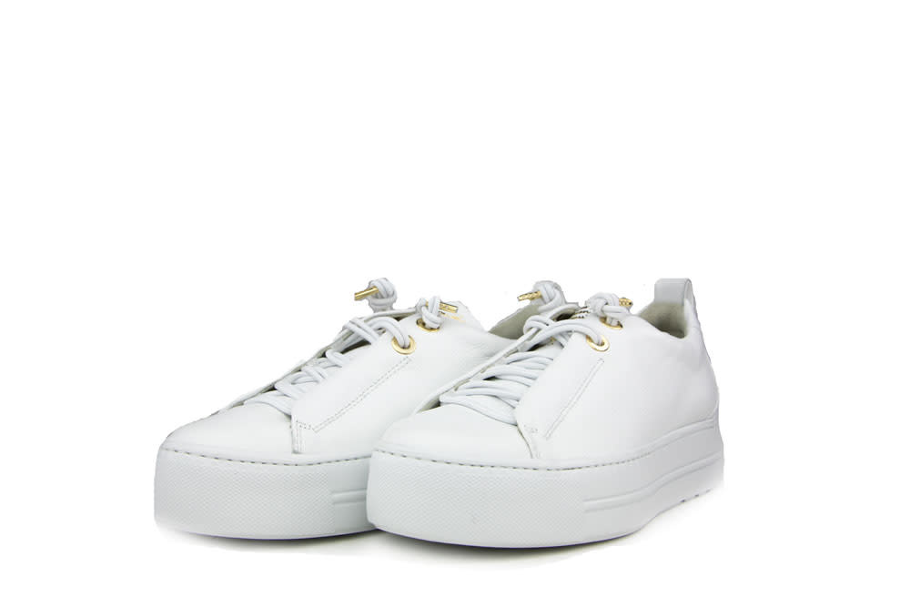 Paul Green Sneaker White Gold Maincalf