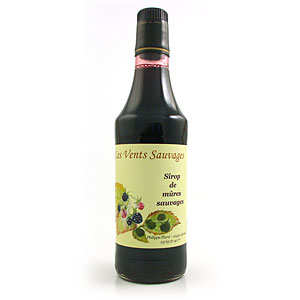Sirop de mûres sauvages bio