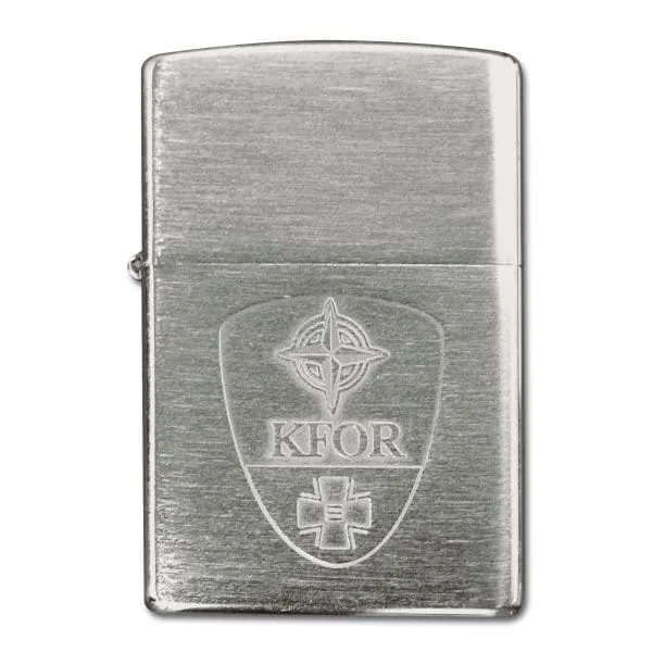 Zippo -  Zippo KFOR Wappen chrom