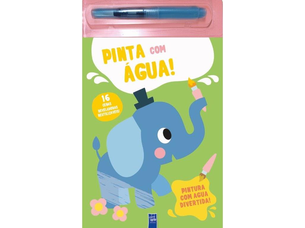 LIVRO PINTAR COM ÁGUA ELEFANTE