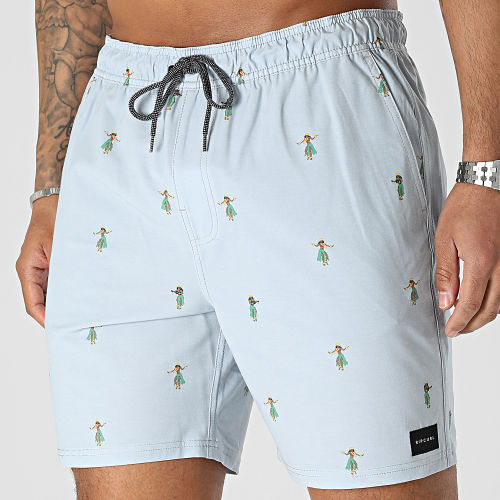 Short De Bain Hula Beach Volley CBOQP9 Gris