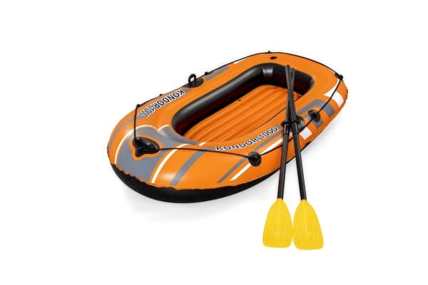 Bestway 61078, Rafting (elv), Rafting gummibåt, Sort, Rød, Hvit, Gult, Vinyl, 1 person(er), 80 kg