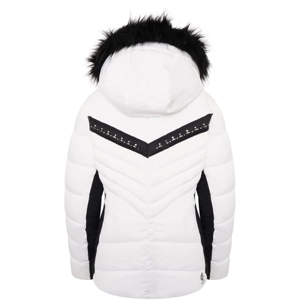 Veste de ski DARE 2B BEJEWEL II JKT WHITE BLACK