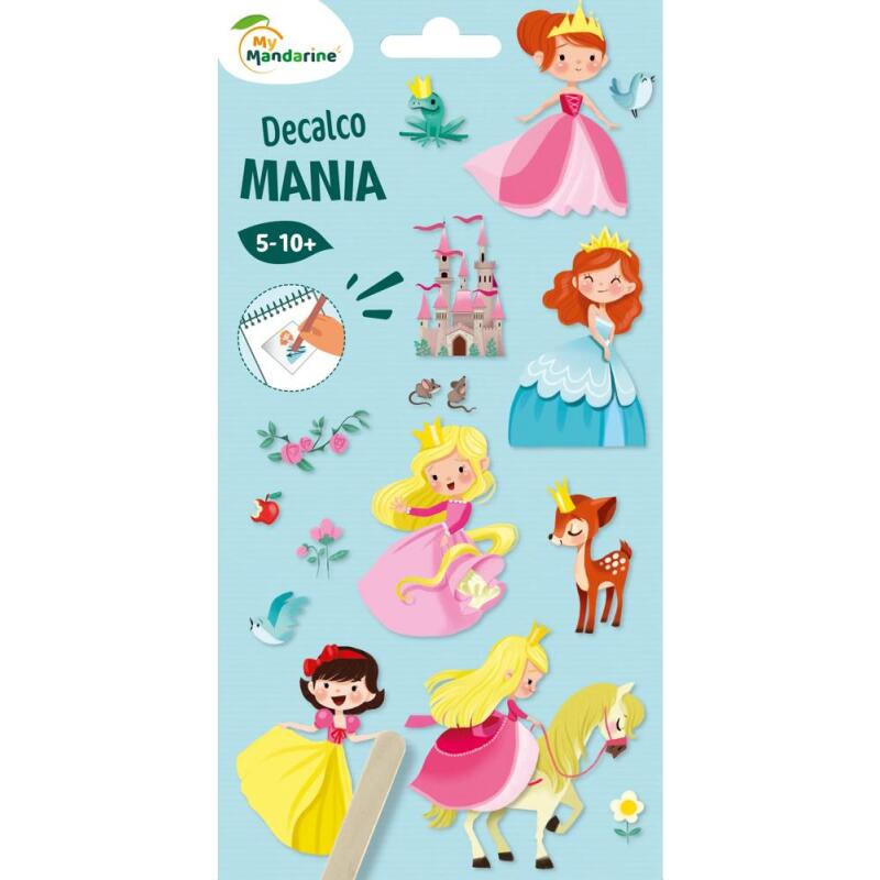 Decalco' Mania, Princesses - Multicolore