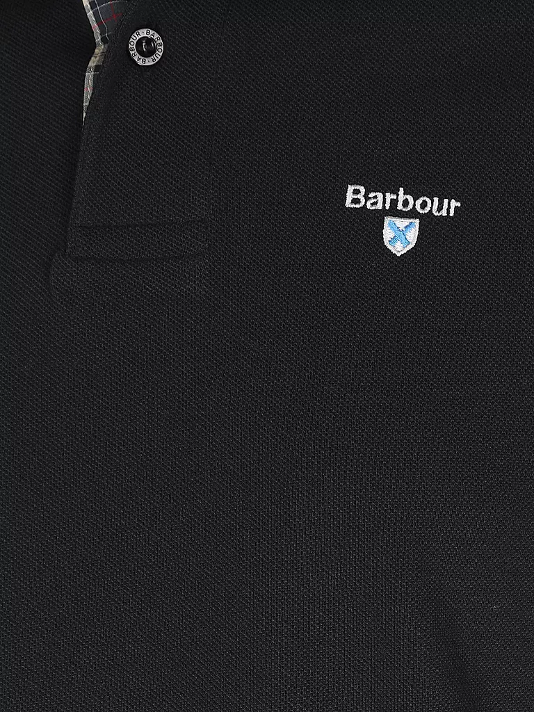 BARBOUR Poloshirt Regular Fit schwarz