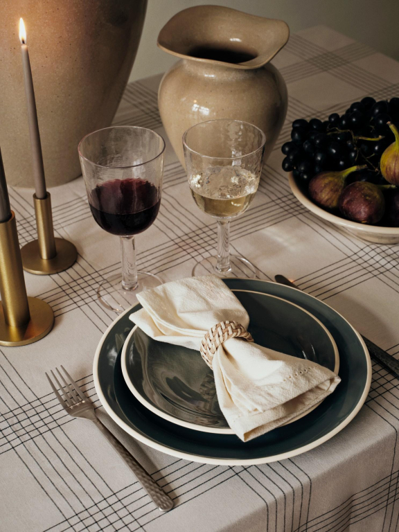 Broste Copenhagen Nordic Rain dinner serviesset van 4