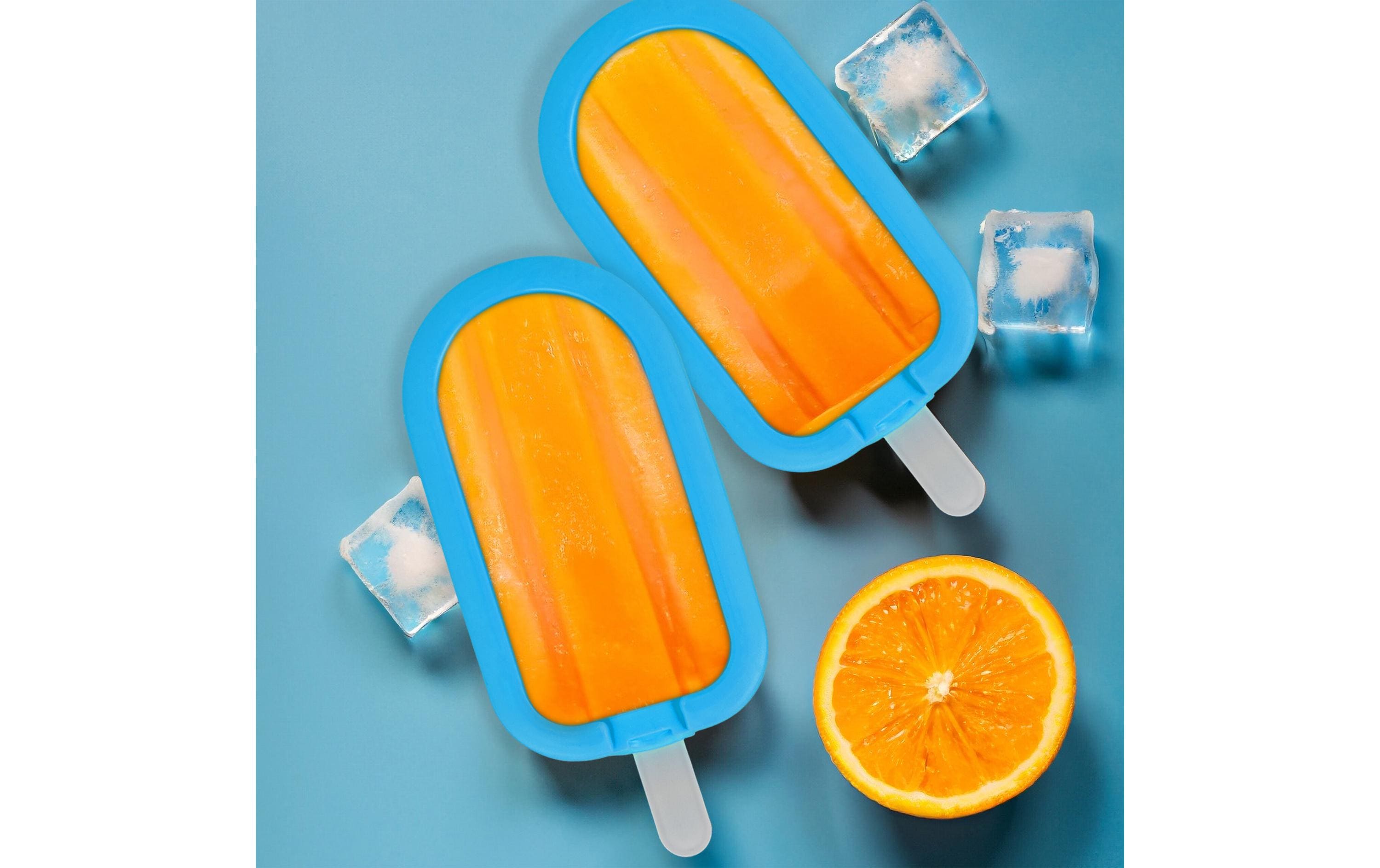 Glaceform 10 Stück, Blau/GrünSilikoneisformen zum Eis