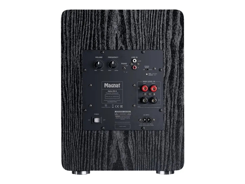 Magnat Alpha RS 8 - Subwoofer - 80 Watt - 8