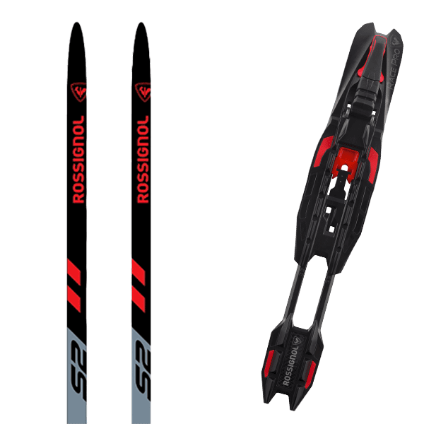 Pack ski de fond ROSSIGNOL X-IUM SKATING PREMIUM+ S2 STIFF + Fix