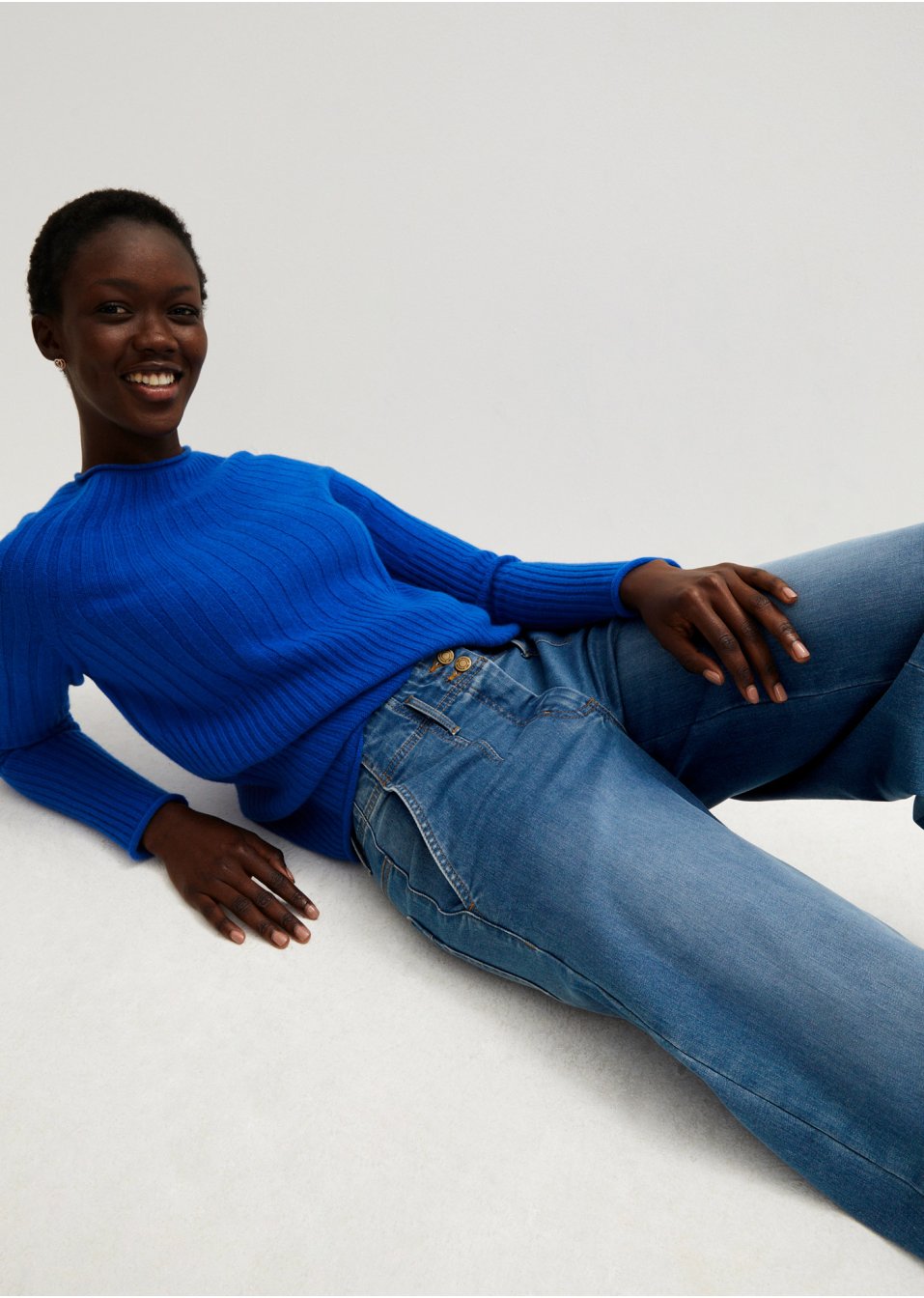 Jupe-culotte en jean