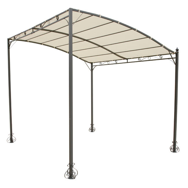 Marquise pergola autoportante métal
