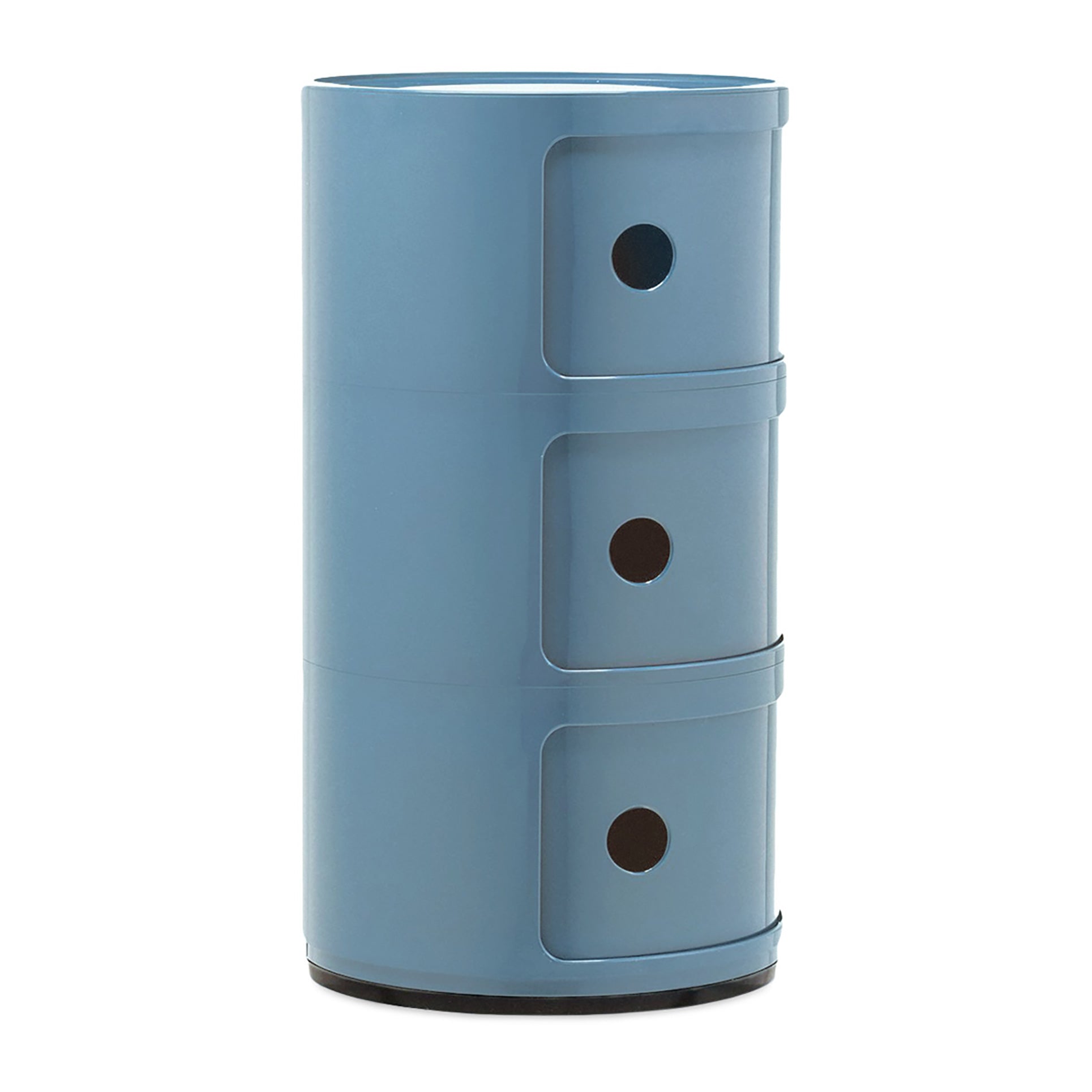 Kartell Componibili Kast Ã 32 cm - 3 Modules - Azuurblauw