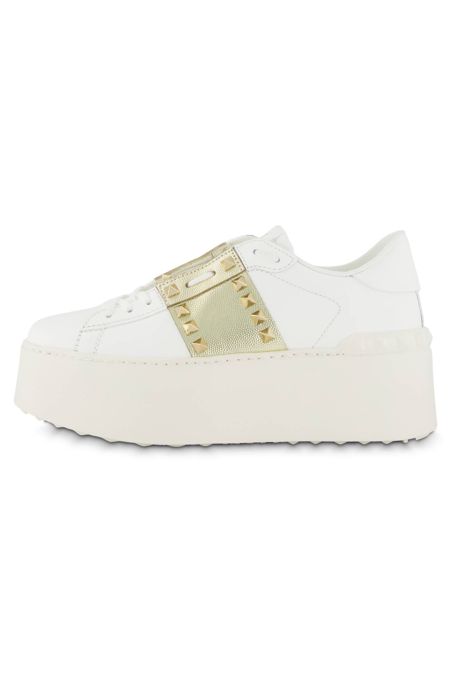 Valentino Garavani| Damen Sneaker FLATFORM ROCKSTUD UNTITLED aus Kalbsleder