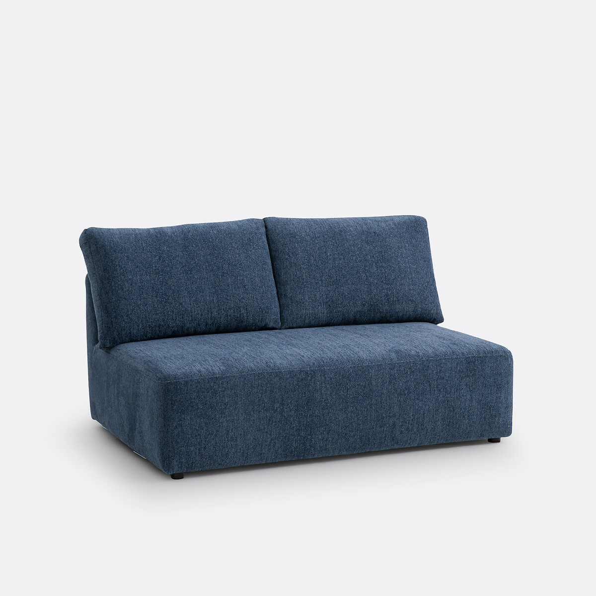 LA REDOUTE INTERIORS<br>Sofá modular de 2 lugares, tecido texturizado, Monica