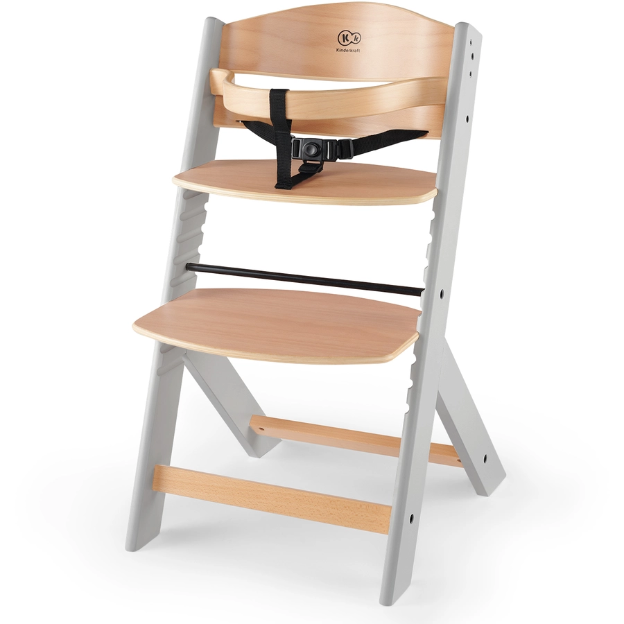 Kinderkraft Hochstuhl ENOCK wooden grey