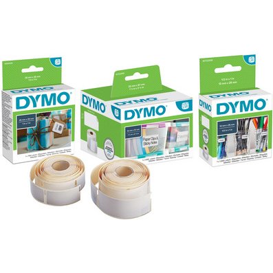 DYMO Etiquette universelle LabelWriter, 25 x 25 mm, blanc