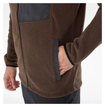 Polaire Lafuma Techfleece Homme Marron