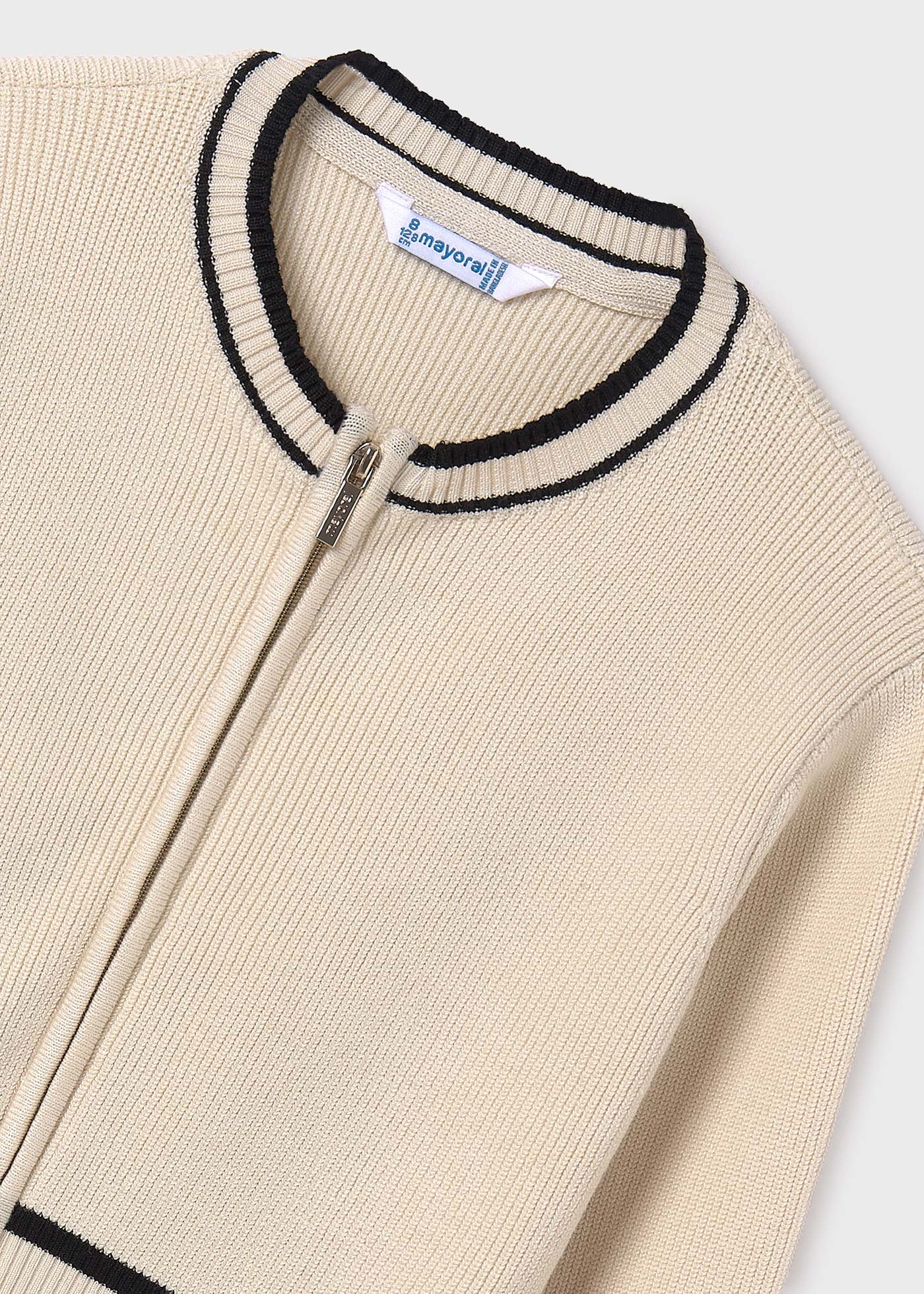 Casaquinho infantil LENZING™ ECOVERO™ em malha de viscose