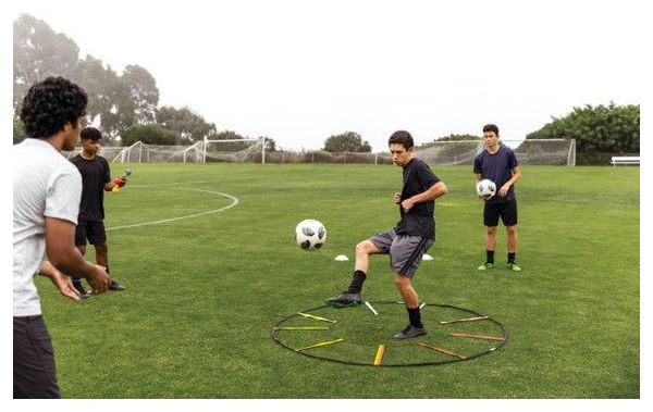 Echelle de rythme et d'agilité ronde  entrainement sportif - SKLZ