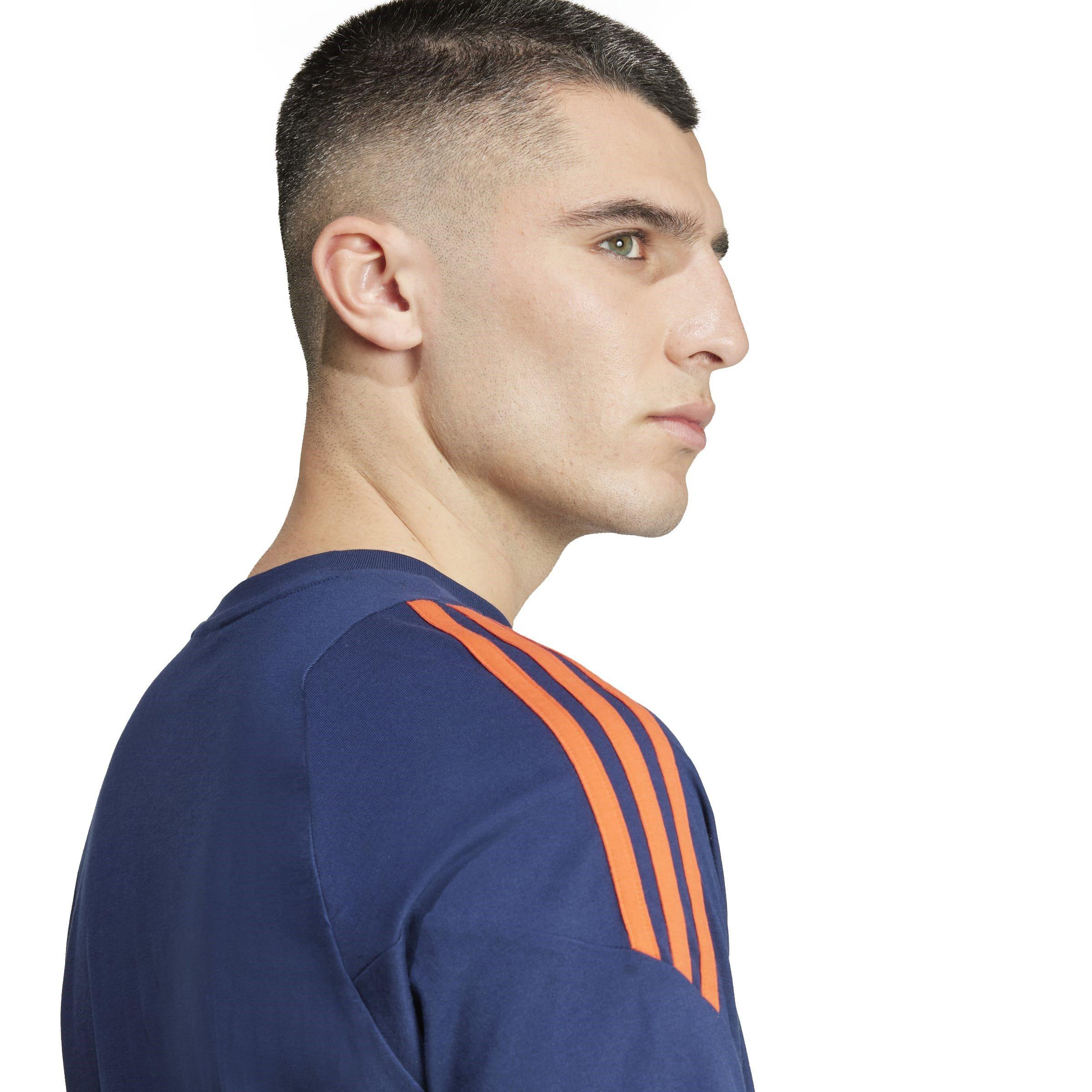 adidas Manchester United Tiro 24 T Shirt 2024 2025 Adults