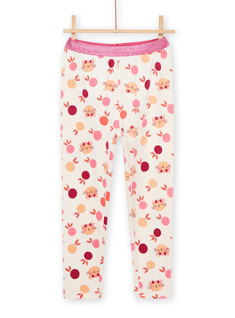 Pyjama à imprimé chat