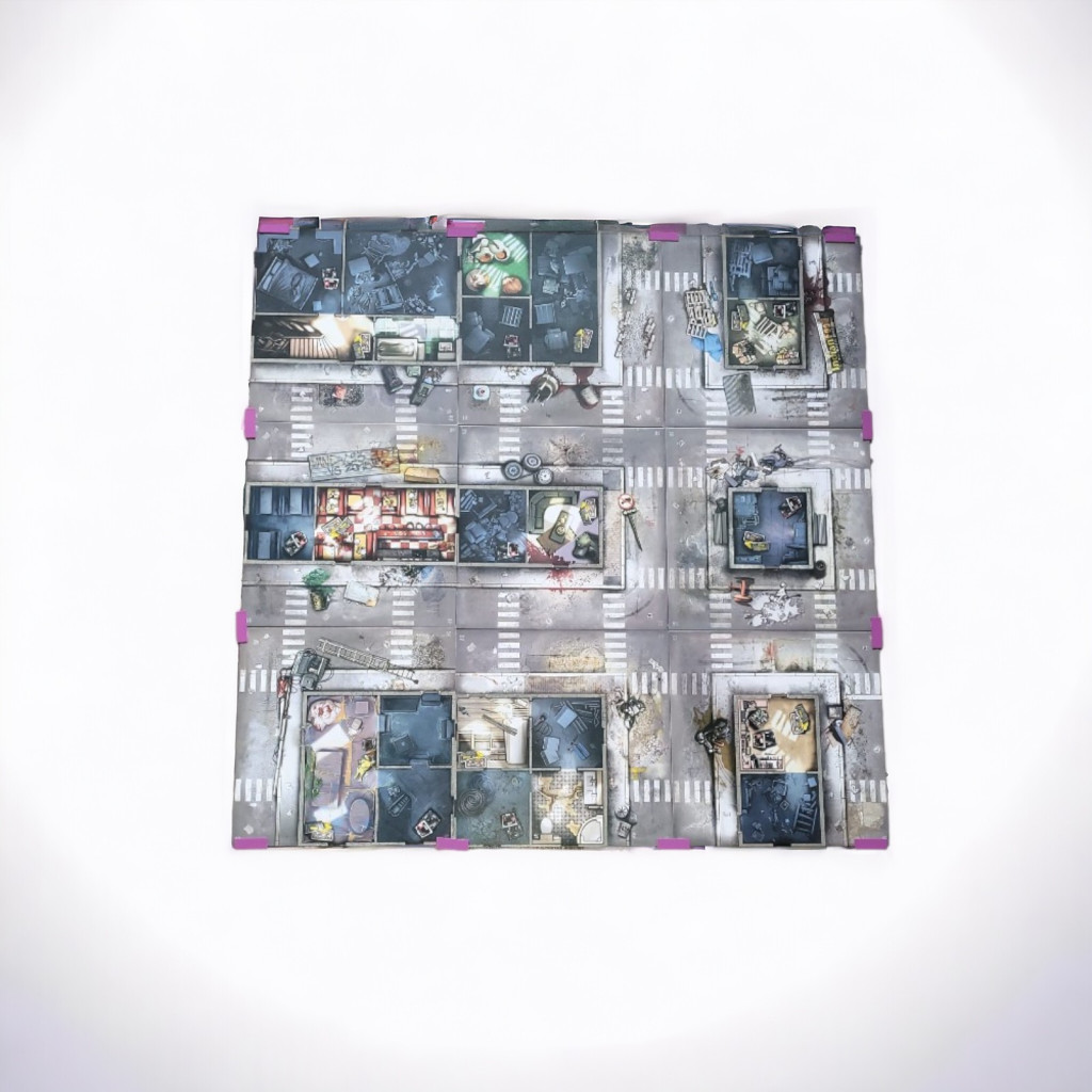 12 Clips connecteurs violet pour Zombicide (toute version)