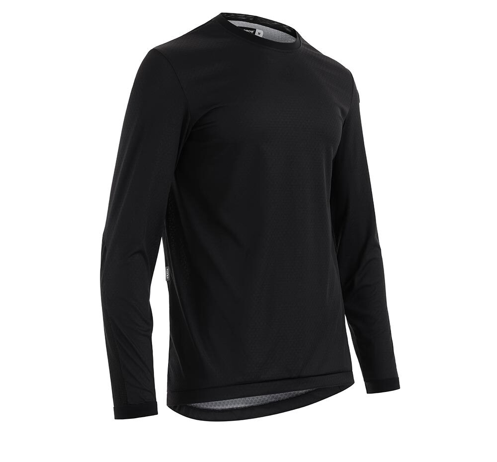 Assos Trail T3 MTB Fietsshirt Lange Mouwen Zwart Heren