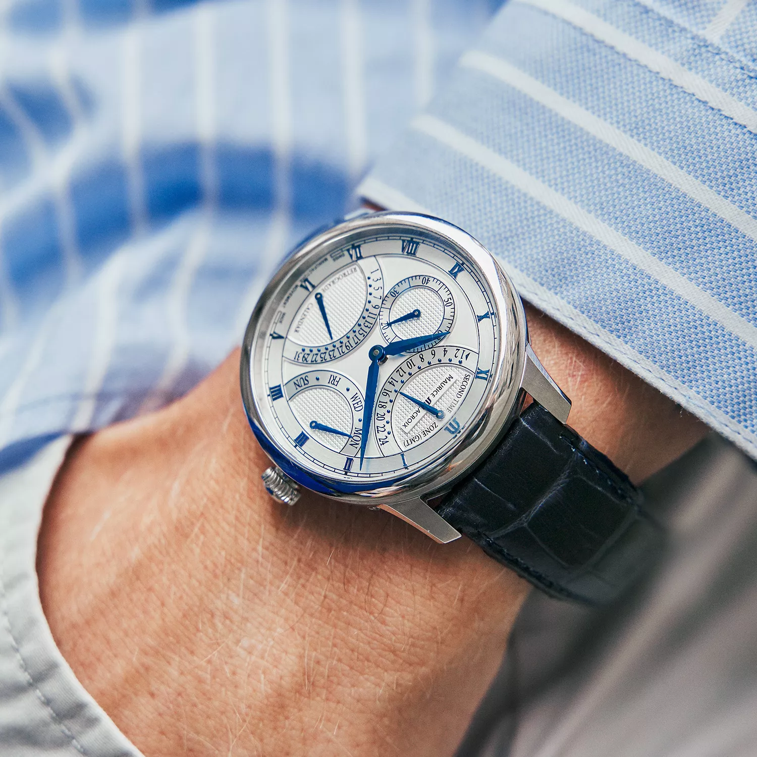Maurice Lacroix Masterpiece Triple Rétrograde 43mm MP6538-SS001-110-1
