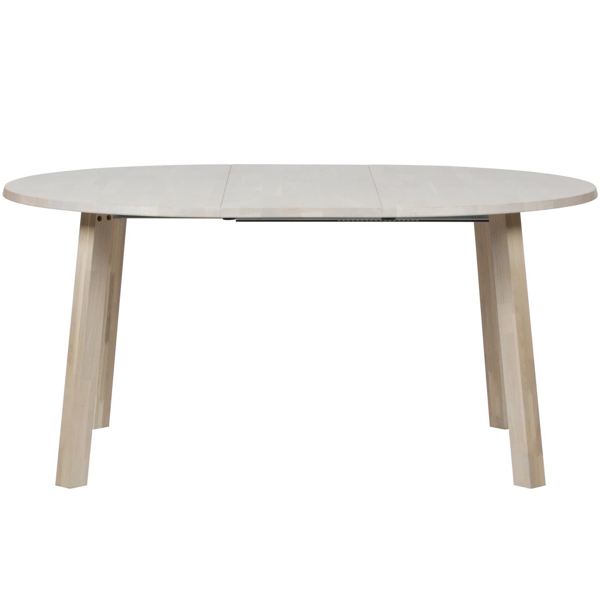 Esstisch LANGE JAN 120 x 120 (160-200) cm Eiche Sydney-Weiß