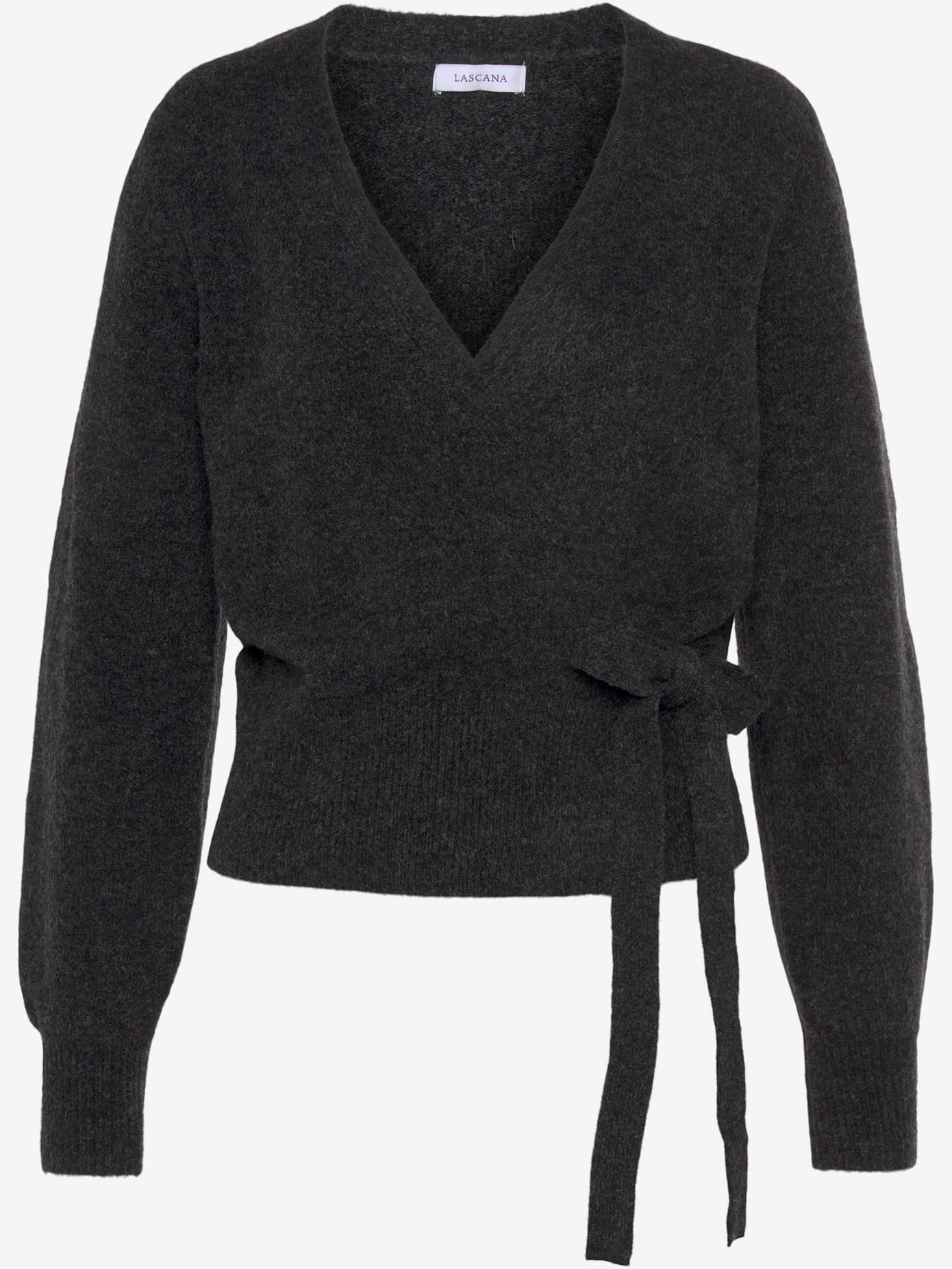 Veste cache-cœur en tricot veste en tricot douce à nouer